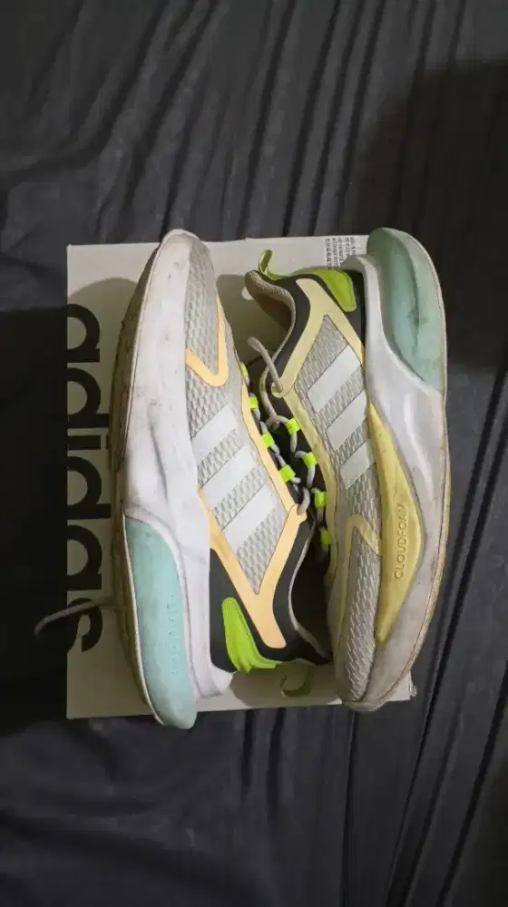 Adidas Alphabounce+ Crystal White Original 100%