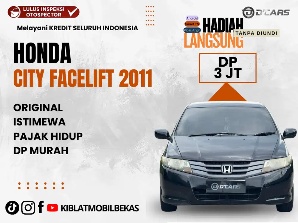 HONDA CITY S 1.5 FACELIFT 2011 ISTIMEWA