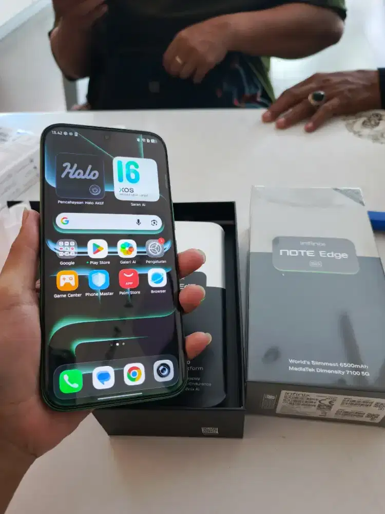 Infinix note edge 8/128