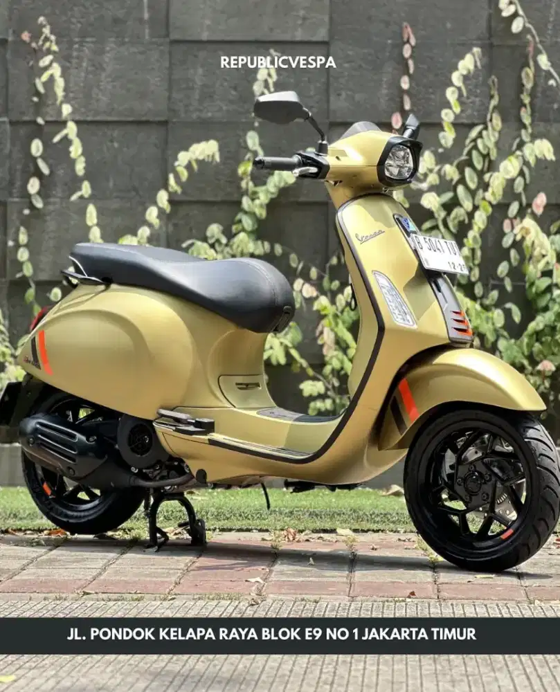 VESPA SPRINT S NEW MODEL 150 IGET ABS LED THN 2024 SUPER LIKE NEW