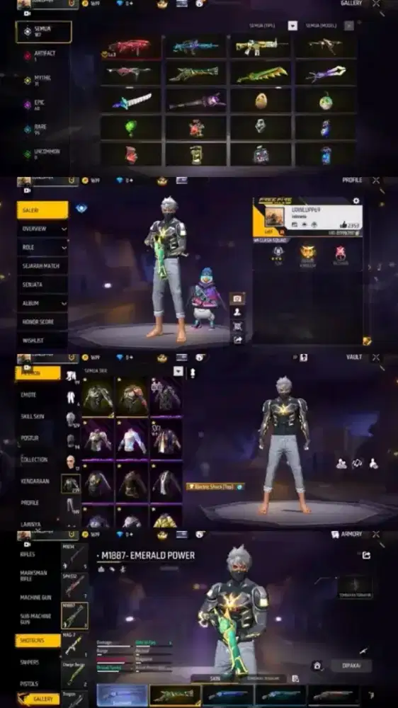 Silah kn tawar Tawar akun FF real