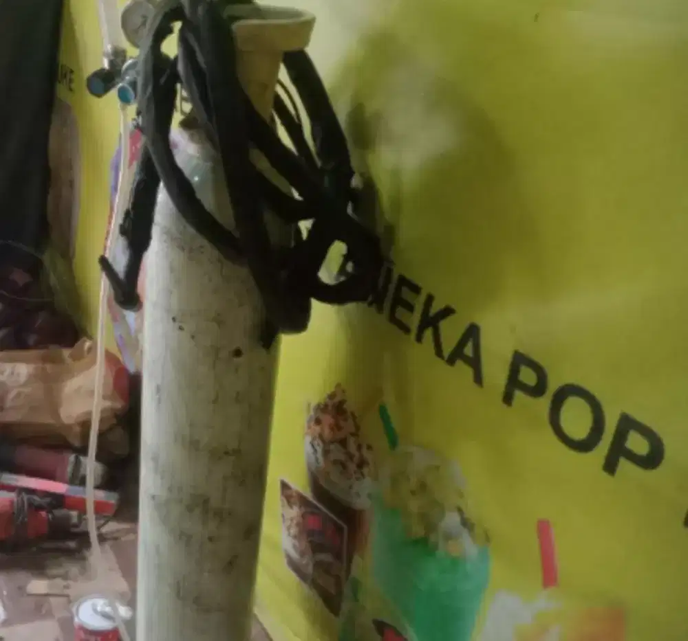 Jual cepat tabung argon +regulatornya