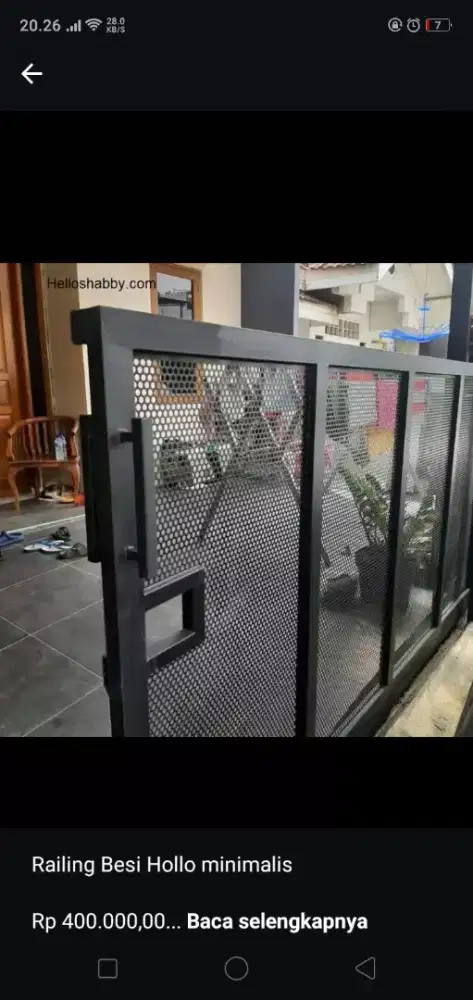 Specialis gerbang handerson pagar hood coker dll