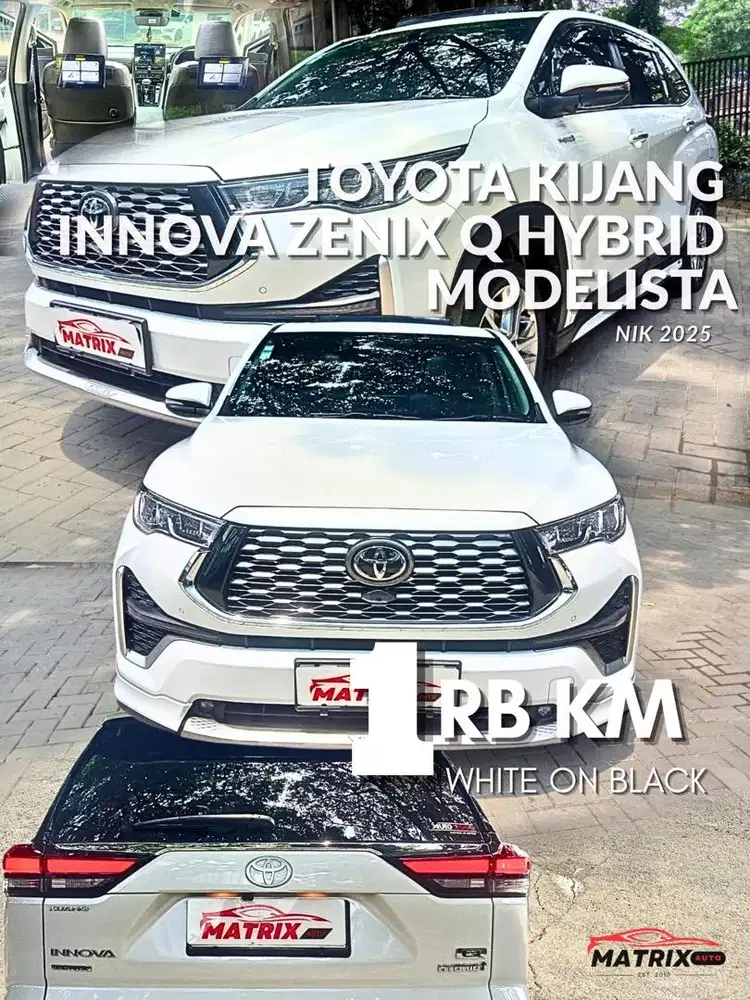 Toyota kijang innova Zenix Q Hybrid Modelista 2025! Zenix Q hybrid!