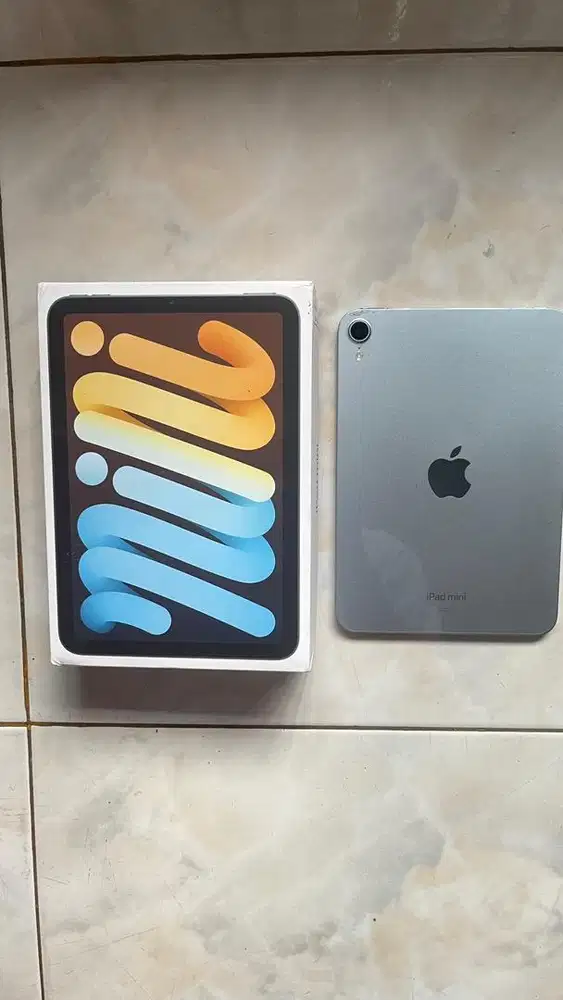 iPad Mini 7 128GB Biru – MULUS LIKE NEW