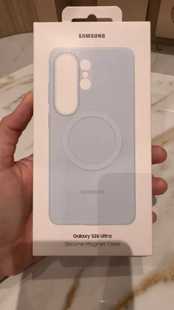 Casing samsung galaxy S26 ultra silicon magnet case