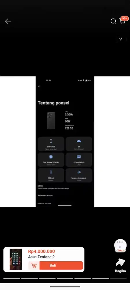 Asus Zenfone 9 (Compact)