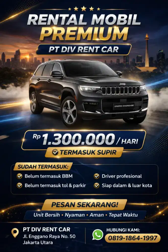 Rantal mobil mewah / acara nikah dll