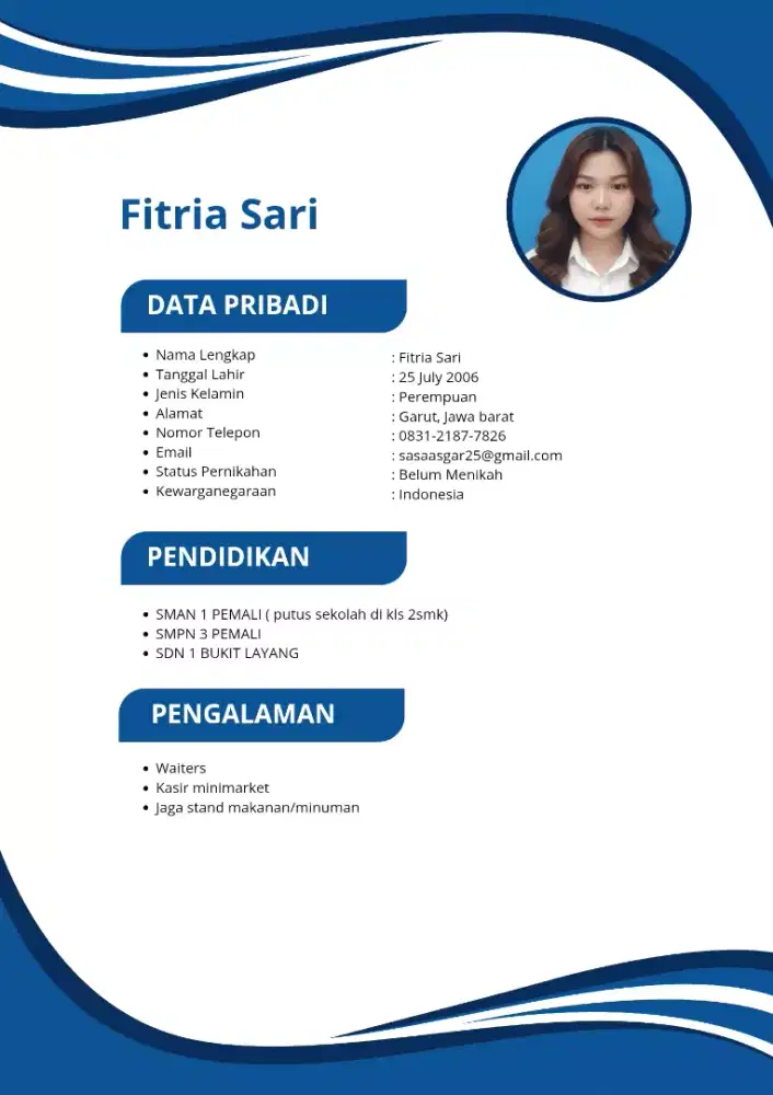 INFO LOKER UNTUK BUMIL