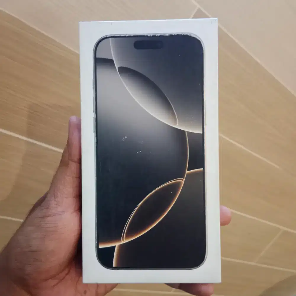 iPhone 16 Pro Max 1TB – Garansi Resmi iBox | Baru Segel | Bisa Cicilan