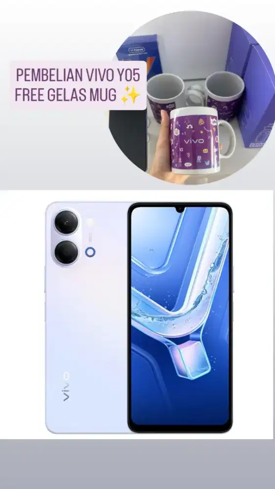 Edisi Lebaran Vivo Y05 Free Gelas Mug