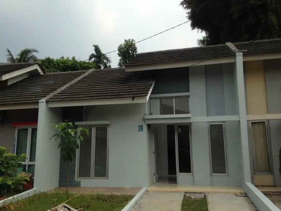 Rumah 3 Menit Stasiun Cisauk BSD – Serpong Garden Green Apple 2KT