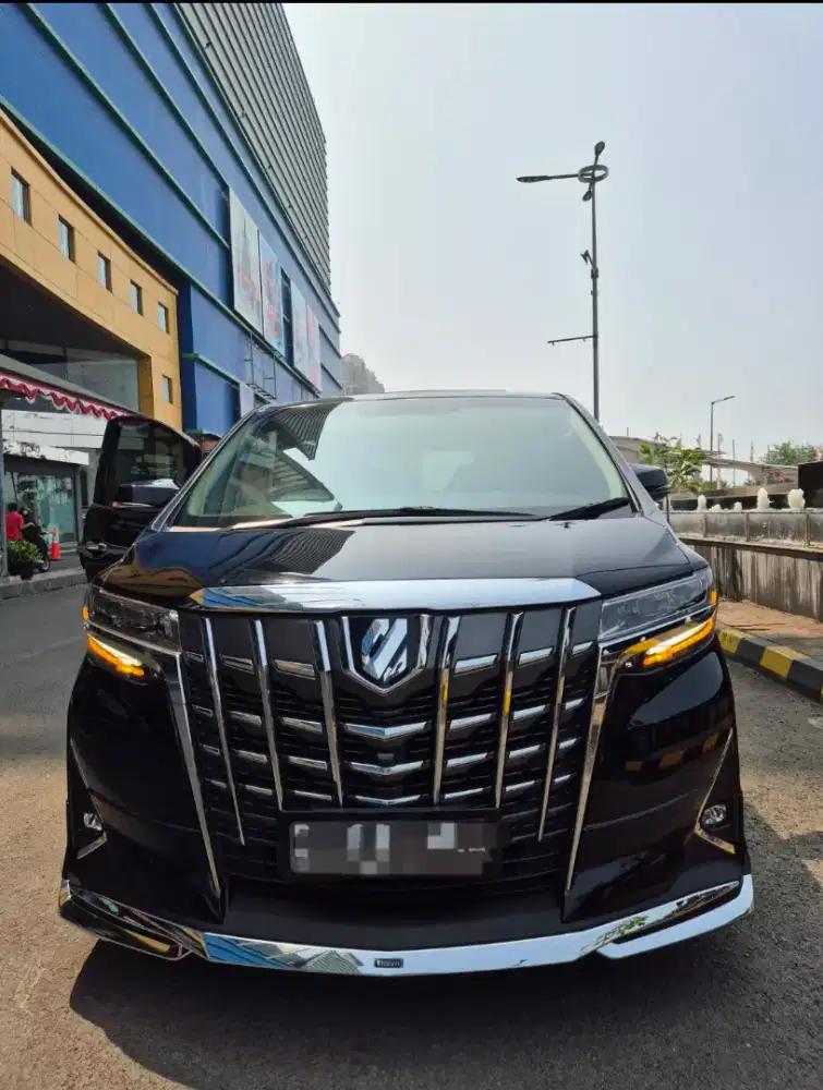 BEMPER ALPHARD BUMPER ALPHARD FULLSET UPGRADE ORIGINAL