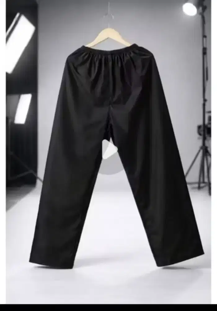 Celana jas hujan bahan pvc