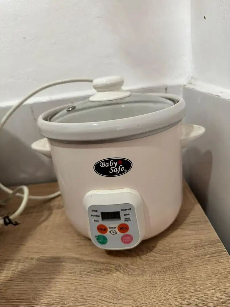 Slow cooker baby safe mpasi