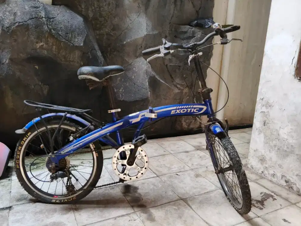 Sepeda lipat exotic size +-16