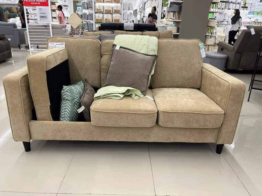 Sofa Theodore 3 Seater (Storage penyimpanan)