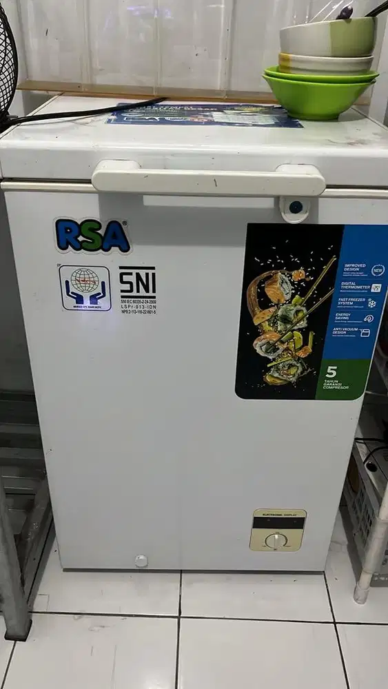 Di jual Freezer RSA 100L