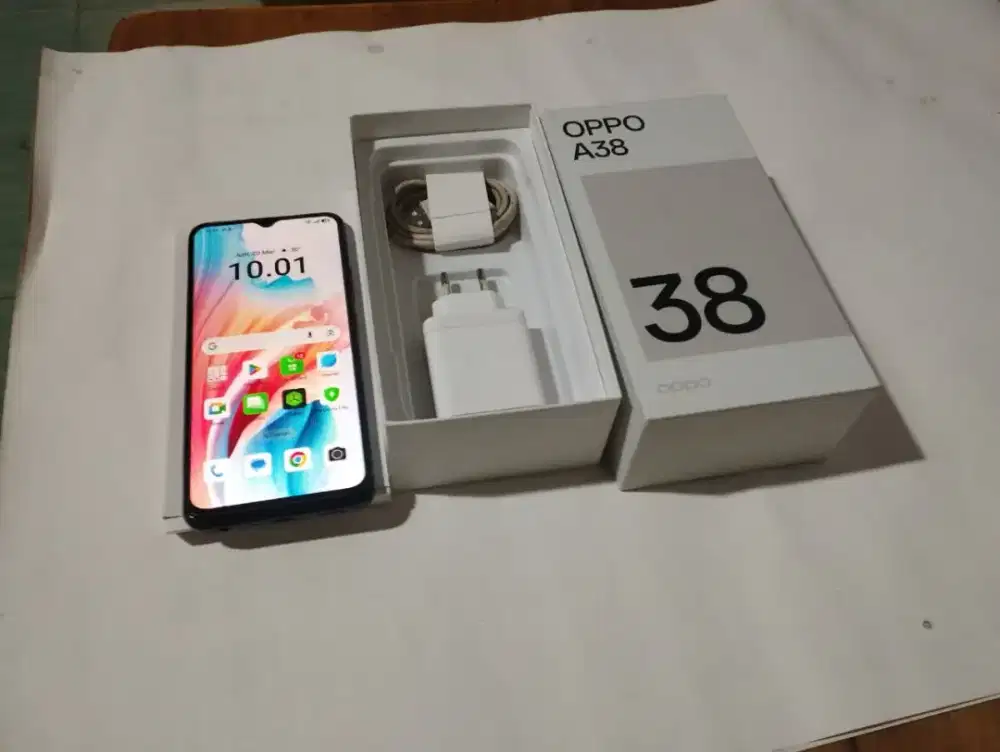 Oppo A38 Ram 6/128 Gb mulus semua normal lengkap