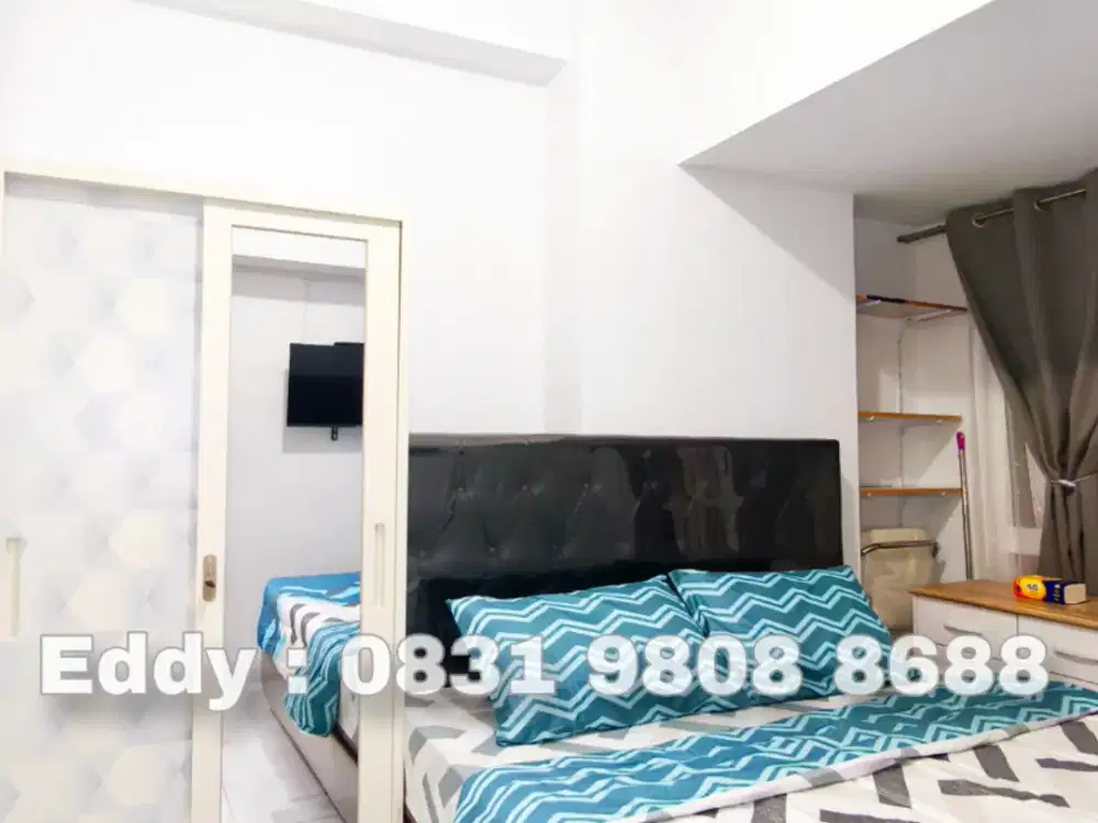 Disewakan Tokyo Riverside Apartment - Studio Full Furnished City View