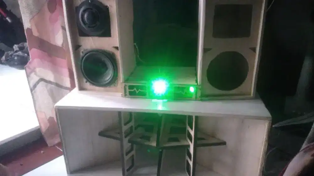 Miniatur salon 6inc dan 4inc