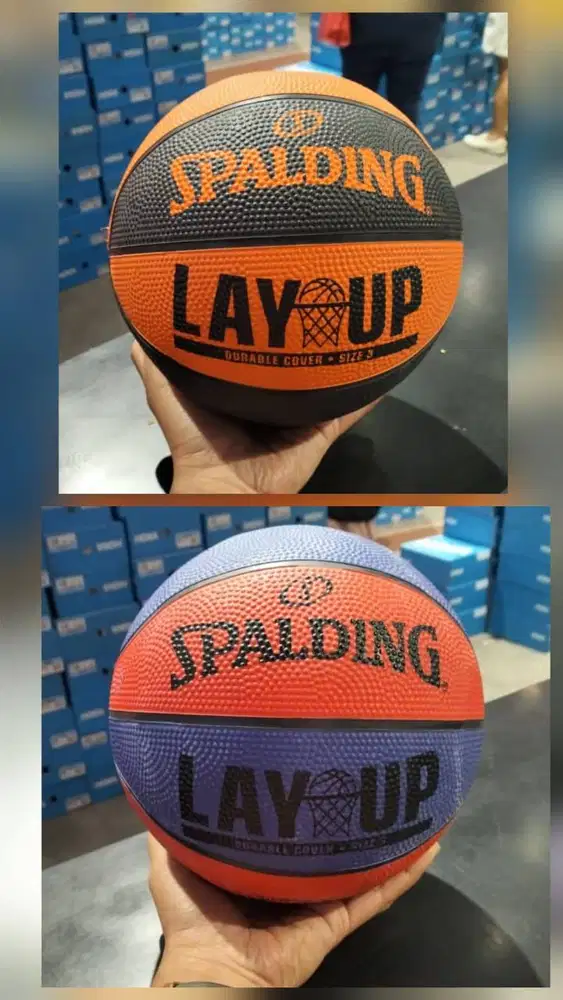 SPALDING - Bola Basket / Mini Ball - Size 3 Original 100%