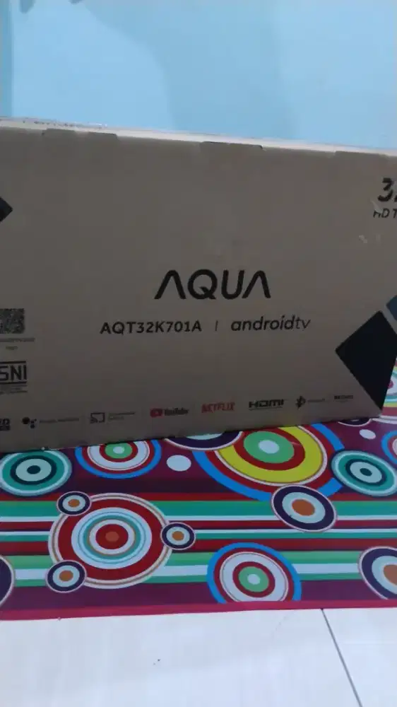AQUA Elektronik TV 32 inch AQT32K701A - Smart TV Android - HD