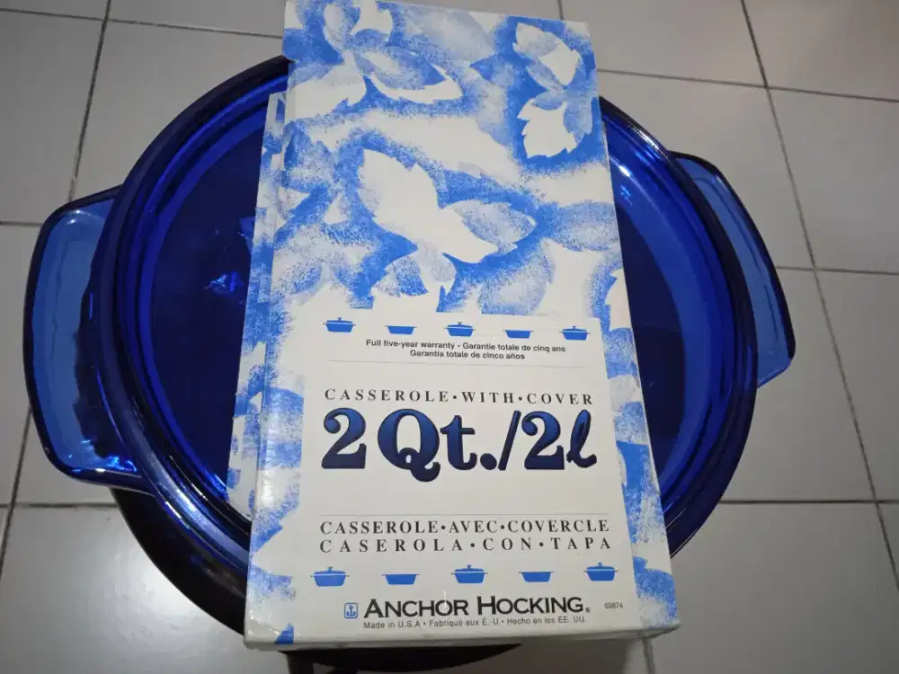 Panci Kaca ANCHOR HOCKING, made in USA