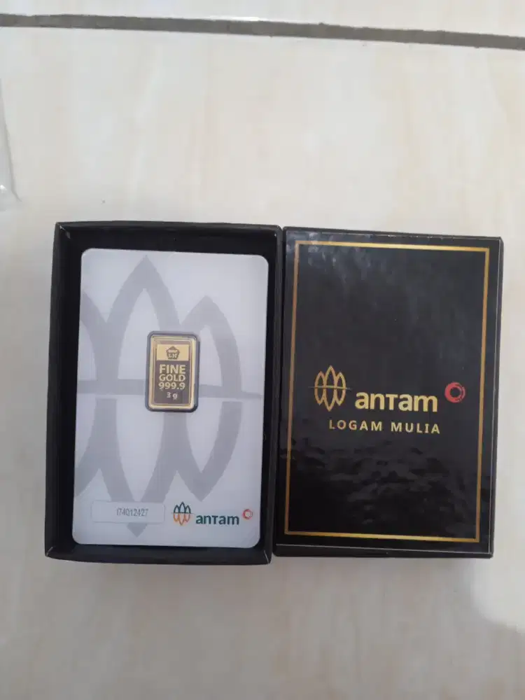 Antam Logam Mulia 3 G tahun 2024