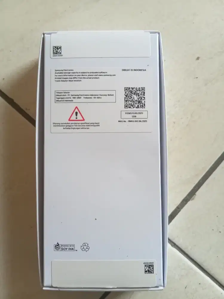 Dijual Samsung A07, internal 256 gb, ram 8+8 gb, Kamera 50 MP,. NEGO