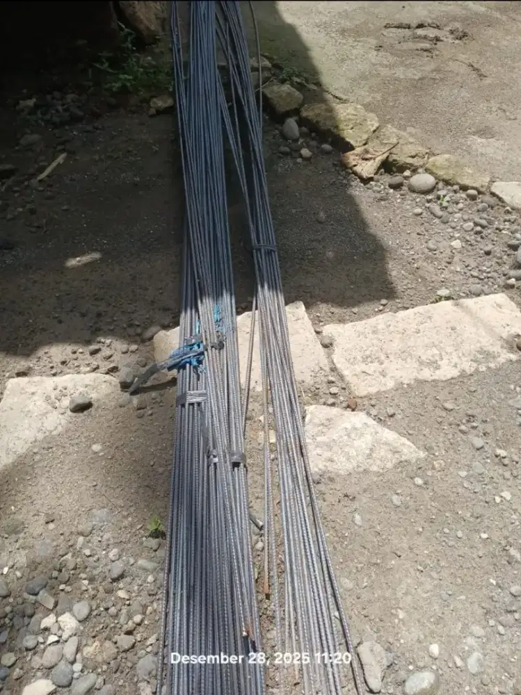 Besi 10 ulir full SNI kelebihan bangunan