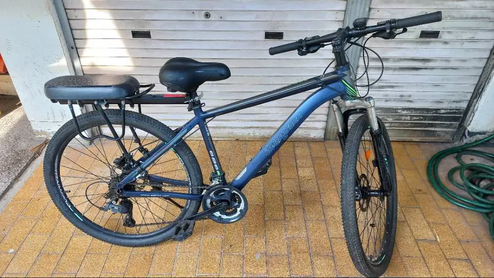 Jual cepat Sepeda Bekas EVERGREEN RANGER 686 BIRU 1,8JT NEGO