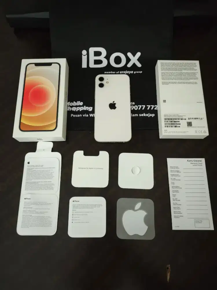 Iphone 12 64gb IBOX Resmi Normal original