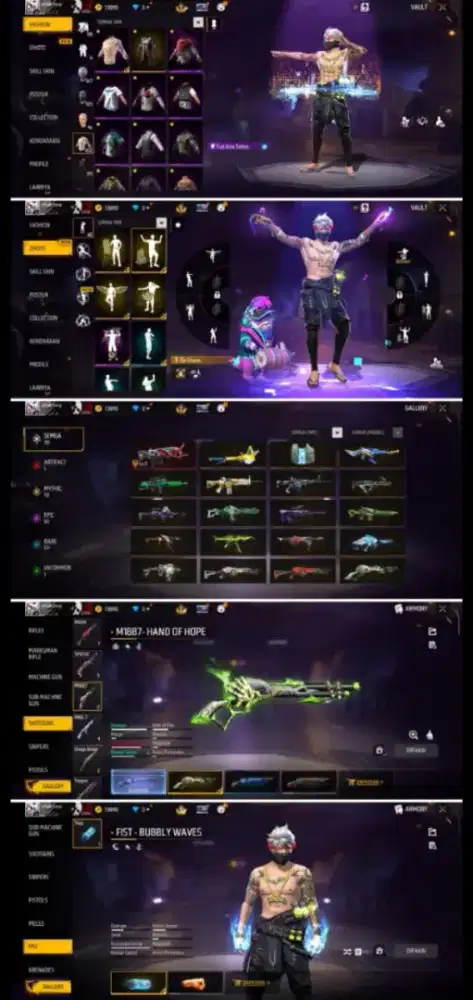 JUAL AKUN FF SPEK LIHAT DI FOTO