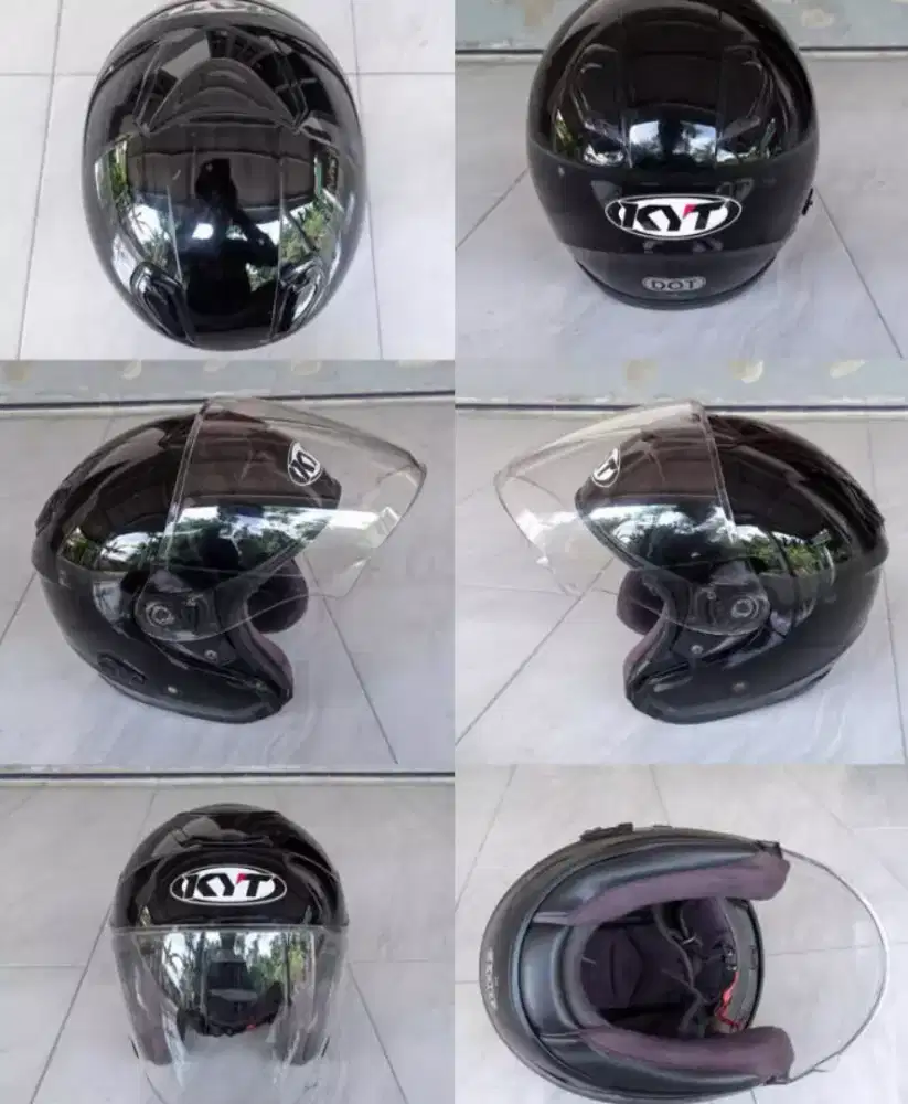 KYT Kyoto black glossy Like new