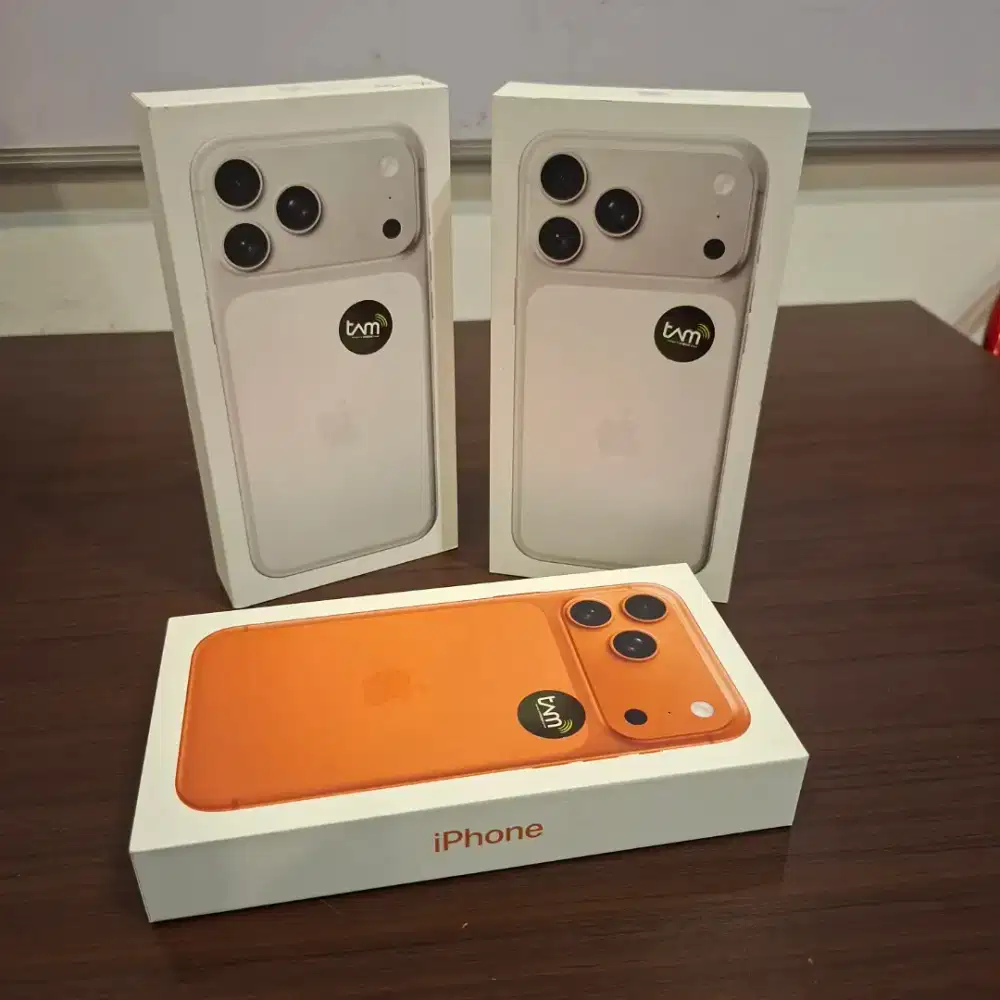 NEW IPHONE 17 PRO MAX 1TB RESMI IBOX BARU SEGEL ORI JOGJA