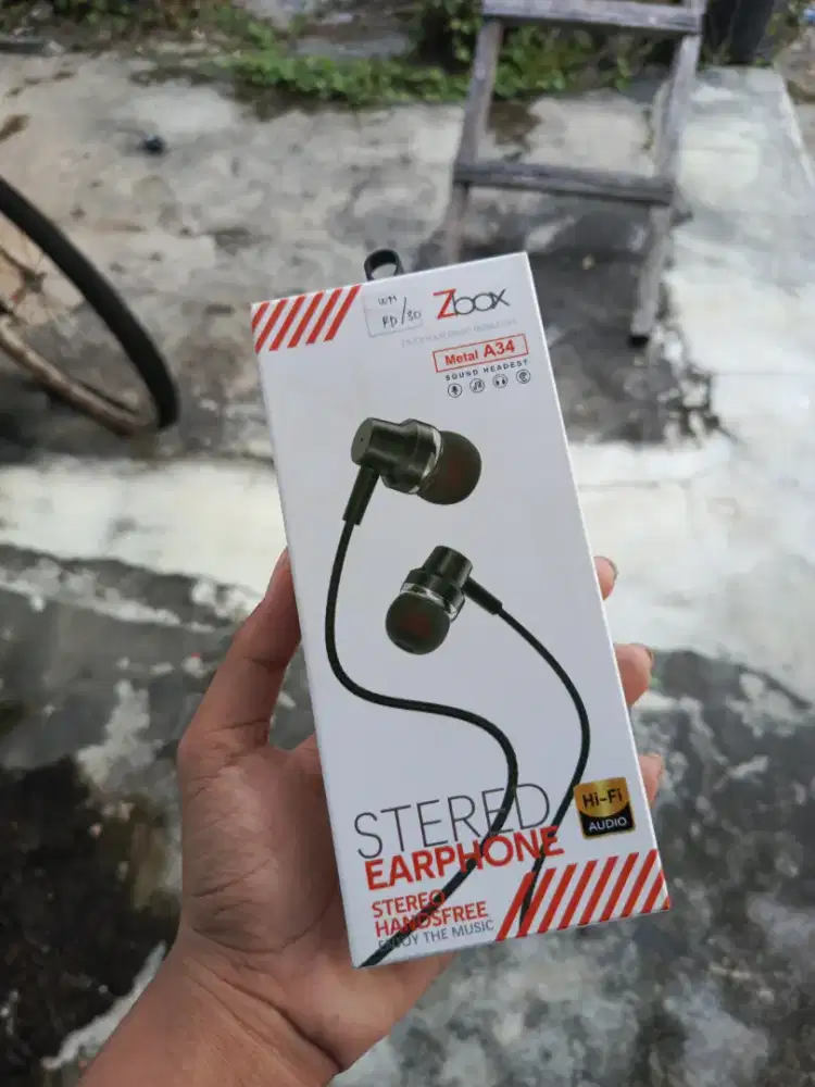 Earphone zbax stered