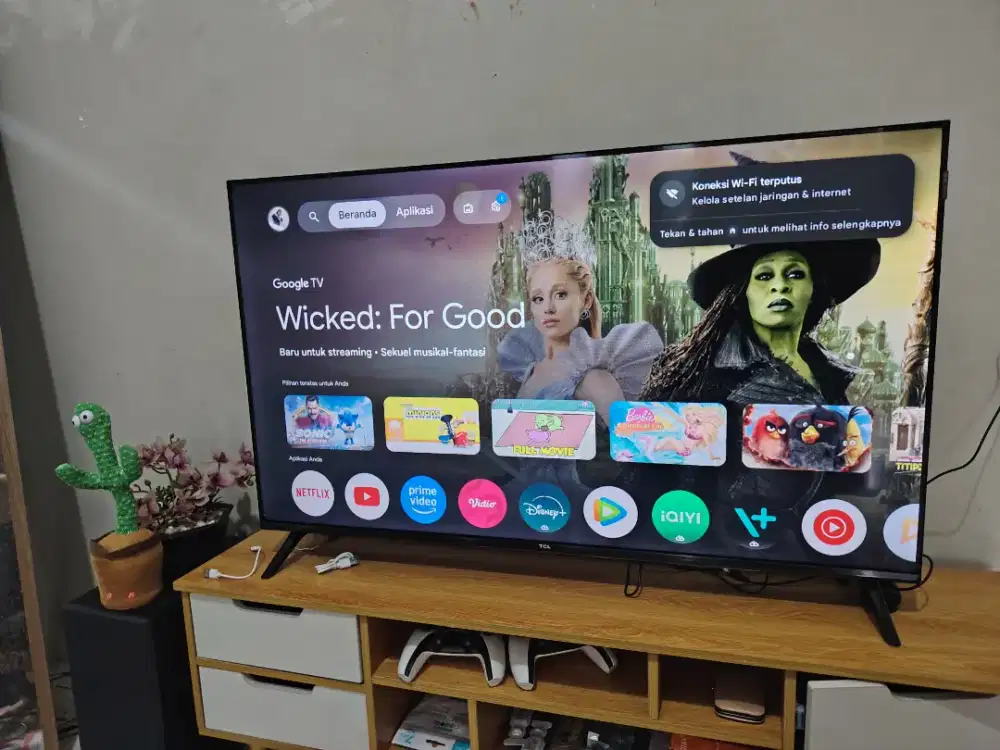 ANDROID SMART TV TCL 43 INC LIKE NEW