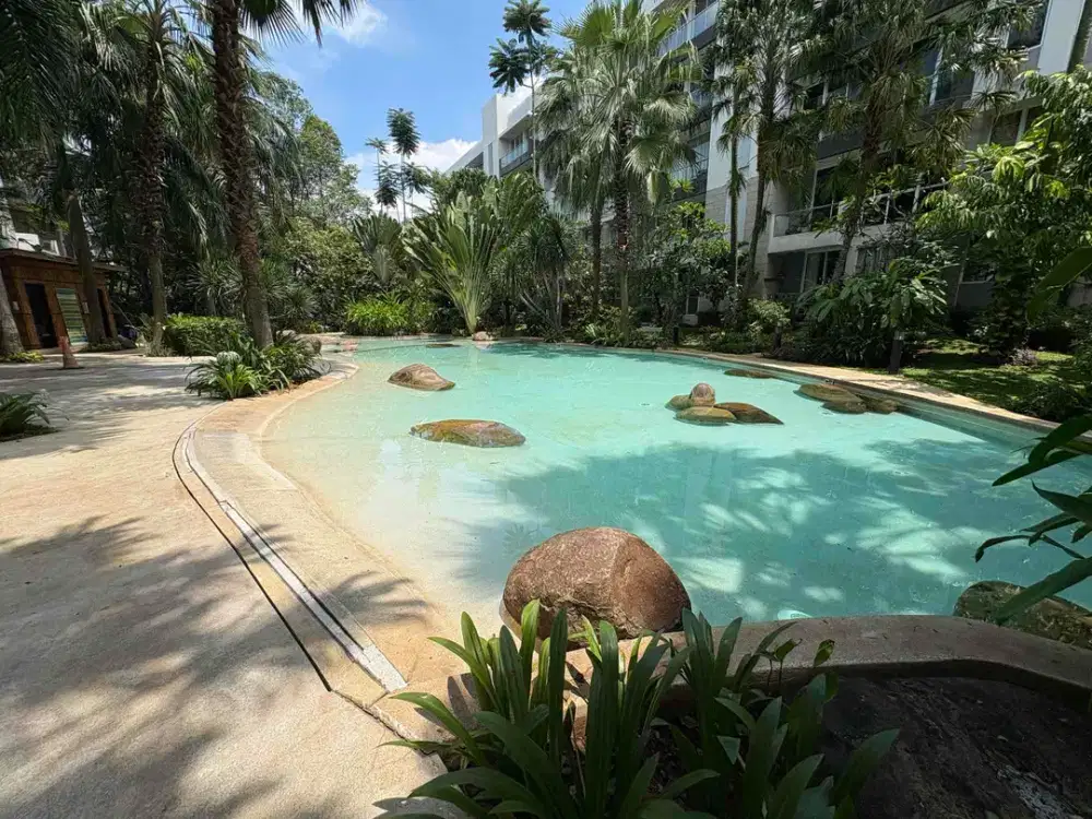 2BR Full Furnished Rainbow Springs Condovillas Gading Serpong