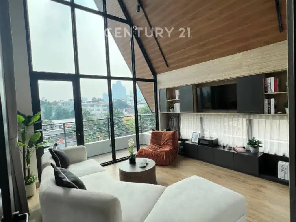 Brand New House 4 Lantai Akses Lift Kebayoran Baru Jakarta Selata