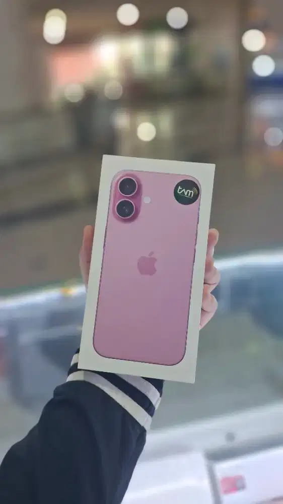 PROMO iPhone 16 128GB‼️ GARANSI RESMI 12 BULAN SINYAL AMAN GREENPEEL