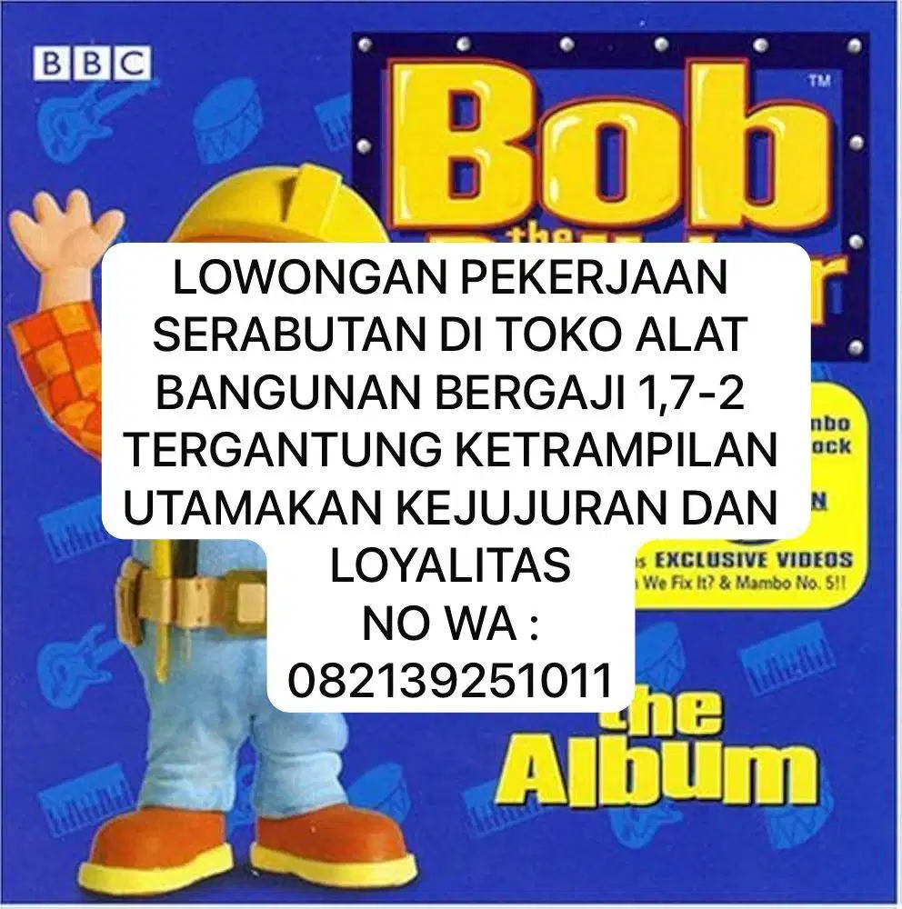 LOWONGAN KERJA LOKER SERABUTAN