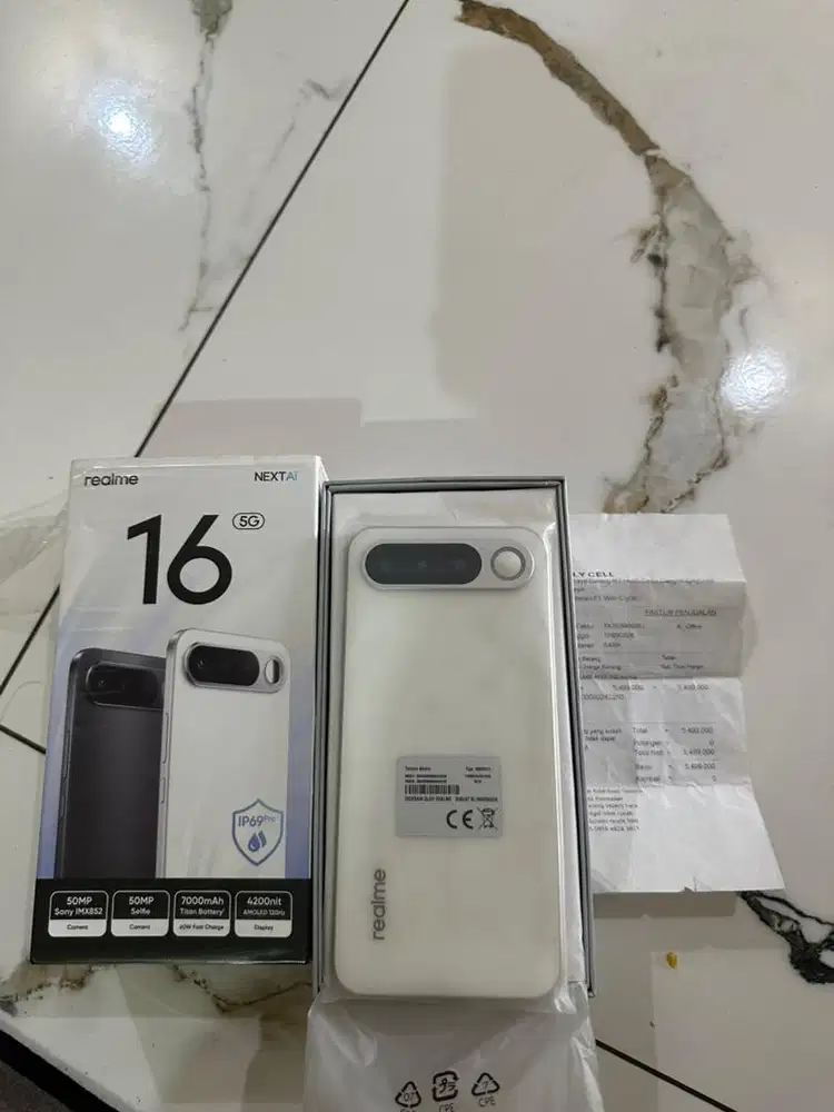 Realme 16 5G 8/256Gb white