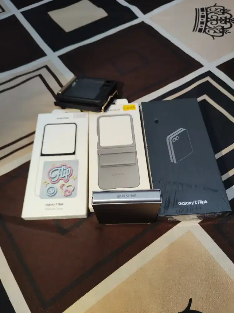 Samsung Z flip 6 silver shadow