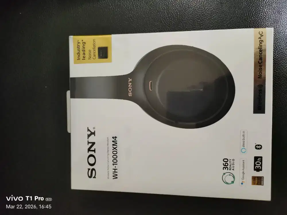 Sony headset kondisi baru (segel) WH-1000XM4
Wireless