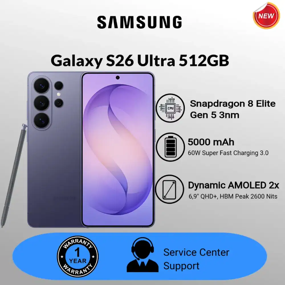 Samsung Galaxy S26 Ultra 512gb free Galaxy Fit3