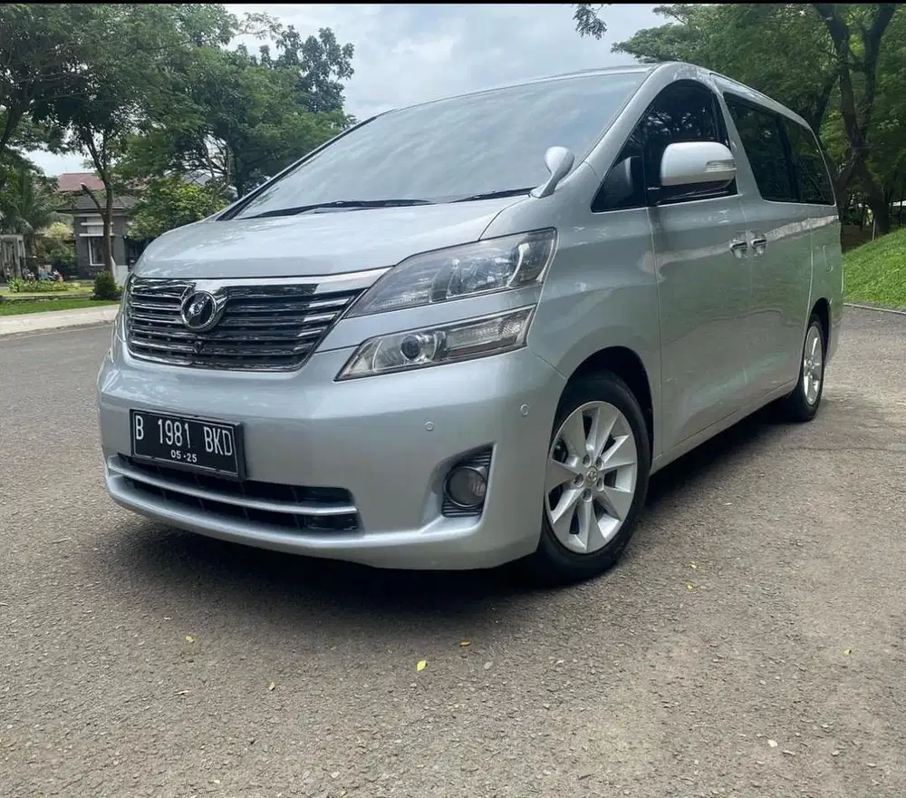 Jual Toyota vellfire 2.4