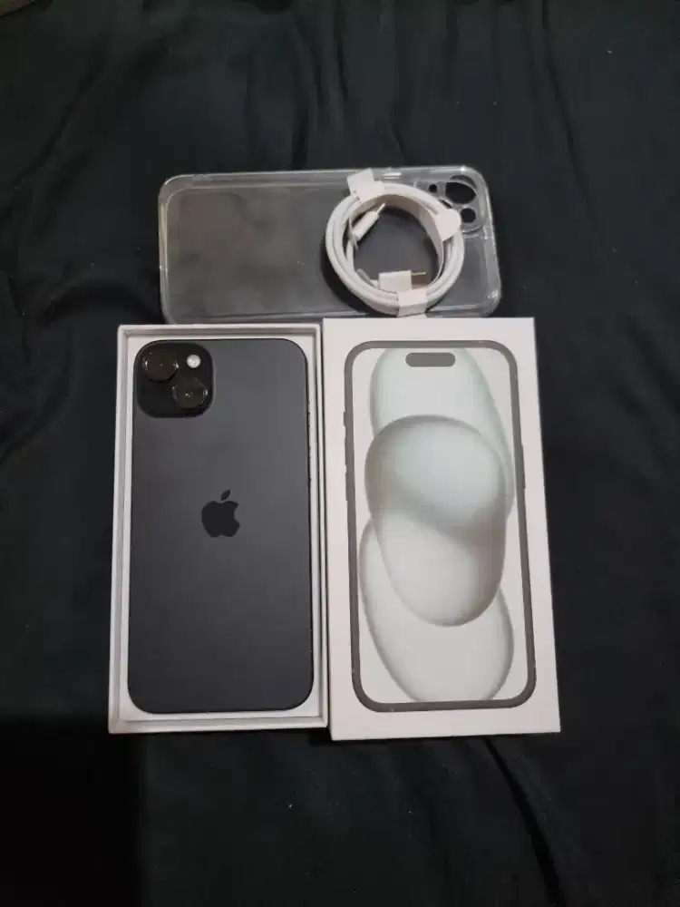 Jual hp siap pakai iPhone 15 Plus 128gb iBox istimewa