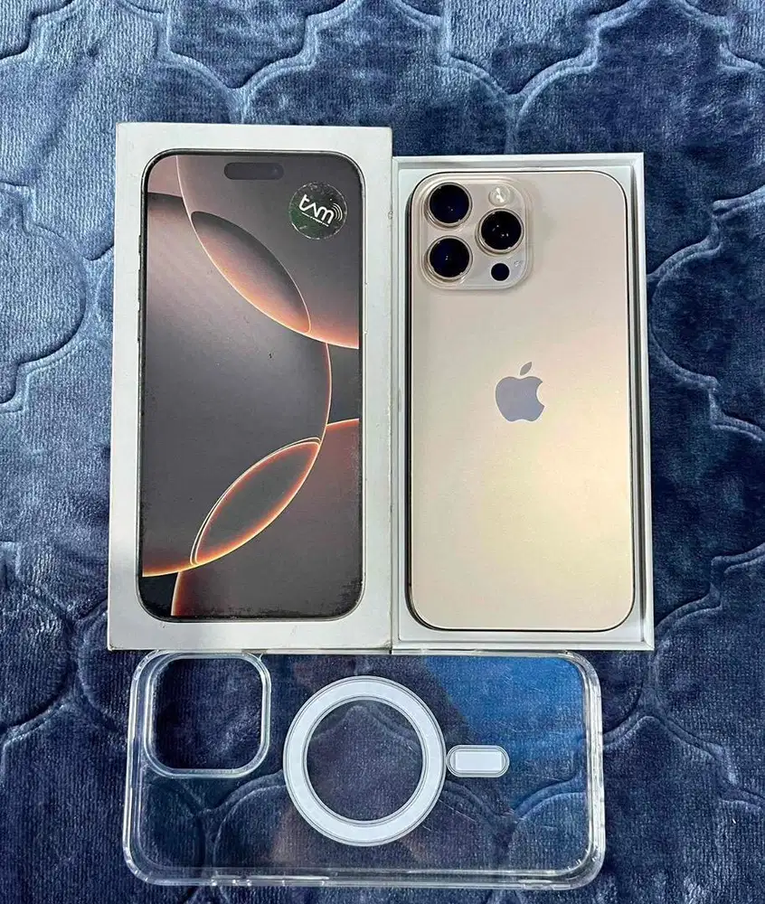 iphone 16 pro max 256 ibox mulus lengkap no minus