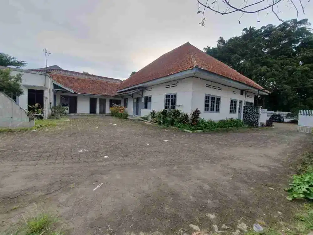 rumah luas pinggir jalan strategis jantung kota bogor cocok usaha